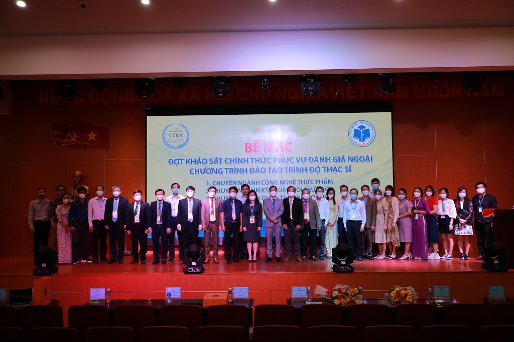 Bế mạc đợt khảo sát chính thức đánh giá chất lượng 03 chương trình đào tạo trình độ Thạc sĩ  của Trường Đại học Công nghiệp Thực phẩm