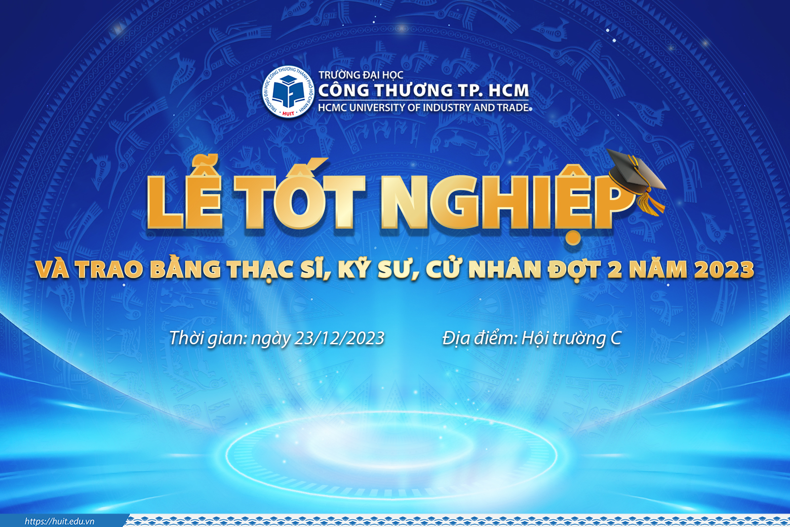 Tổ chức Lễ tốt nghiệp và trao bằng tốt nghiệp đợt 2 năm 2023
