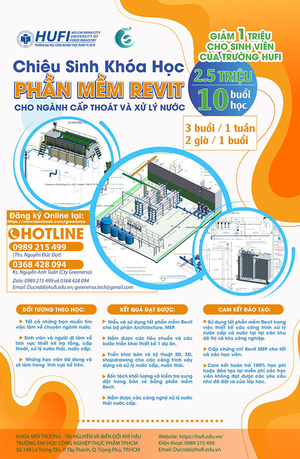 Chiêu sinh lớp ngắn hạn: Ứng dụng Revit trong KTMT - Khóa 3